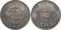 Brasilien 2000 Reis Pedro II 1831-1889. -