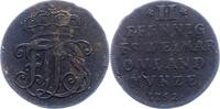 Sachsen-Weimar-Eisenach 2 Pfennig Friedrich III. von Gotha-Altenburg, als Vormund 1749-1755. -