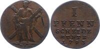Braunschweig-Calenberg-Hannover Pfennig Georg III. 1760-1820. -
