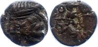 Indo-Parther AE Drachme unbek. Herrscher ca. 175 - 230. -