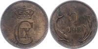 Dänemark 5 Öre 1 Christian IX. 1863-1906. -