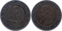 Frankreich 2 Centime Napoleon III. 1852-1870. -