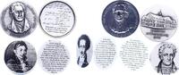 Personenmedaillen Steckmedaille Goethe, Johann Wolfgang von *1749 Frankfurt, +1832. -