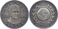 Personenmedaillen Silbermedaille Goethe, Johann Wolfgang von *1749 Frankfurt, +1832. -