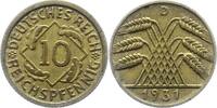 Weimarer Republik 10 Pfennig -