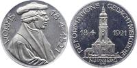 Reformation Aluminiummedaille 400. Jahrestag des Reichstages zu Worms 1921. -
