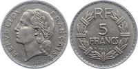 Frankreich 5 Francs Dritte Republik 1870-1940. -