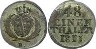 Sachsen-Albertinische Linie 1/48 Taler Friedrich August I. 1806-1827. -