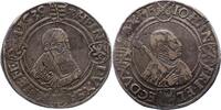 Sachsen-Kurfürstentum Taler Johann Friedrich und Heinrich 1539-1542. -