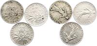 Frankreich 50 Centimes Dritte Republik 1870-1940. -