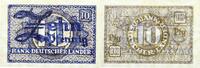10 Pfennig Mark 1945-2001. -