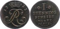 Braunschweig-Wolfenbüttel Pfennig Ludwig Rudolph 1731-1735. -