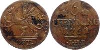 Mecklenburg-Rostock, Stadt Cu 6 Pfennig -