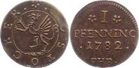 Mecklenburg-Rostock, Stadt Cu-Pfennig -