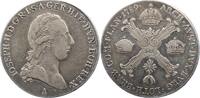 Haus Habsburg 1/2 Taler Josef II. 1780-1790. -