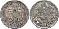 Bulgarien 2 Leva Alexander I. 1879-1886. -