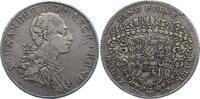 Brandenburg-Ansbach Taler Alexander 1757-1791. -