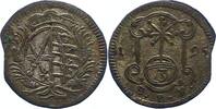 Sachsen-Albertinische Linie 3 Pfennig Friedrich August I. 1694-1733. -