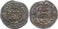 Sachsen-Albertinische Linie Pfennig Friedrich August I. 1694-1733. -
