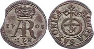 Sachsen-Albertinische Linie Pfennig Friedrich August I. 1694-1733. -