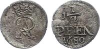 Braunschweig-Wolfenbüttel 1 1/2 Pfennig Rudolf August 1666-1685. -