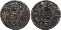 Braunschweig-Lüneburg-Celle 1/48 Taler Georg Wilhelm 1665-1705. -