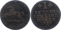 Braunschweig-Wolfenbüttel Pfennig Karl 1815-1830. -