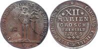 Braunschweig-Wolfenbüttel 12 Mariengroschen Karl Wilhelm Ferdinand 1780-1806. -