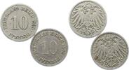 Kleinmünzen 10 Pfennig -