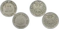 Kleinmünzen 10 Pfennig -