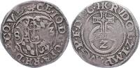 Pfalz-Veldenz 1/2 Batzen Georg Johann 1544-1592. -