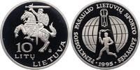 Litauen 10 Litu Republik. -