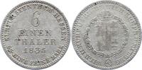 Hessen-Kassel 1/6 Taler Kurf. Wilhelm II. u. Friedrich Wilhelm 1831-1847. -