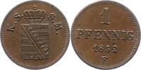 Sachsen-Albertinische Linie Pfennig Friedrich August II. 1836-1854. -