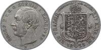 Braunschweig-Calenberg-Hannover Ausbeutetaler Georg V. 1851-1866. -