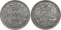 Finnland 50 Penniä 1 Nikolaus II. von Russland 1894-1917. -