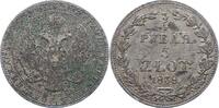 Russland 3/4 Rubel zu 5 Zloty Nikolaus I. 1825-1855. -