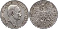 Sachsen 3 Mark Friedrich August III. 1904-1918. -