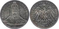 Sachsen 3 Mark Friedrich August III. 1904-1918. -