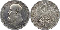 Sachsen-Meiningen 3 Mark Georg II. 1866-1914. -