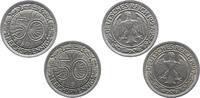 Weimarer Republik 50 Reichspfennig -