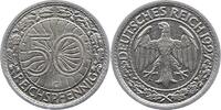 Weimarer Republik 50 Reichspfennig -