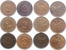 Kleinmünzen 2 Pfennig -