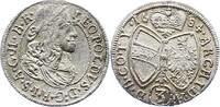 Haus Habsburg 3 Kreuzer Leopold I. 1657-1705. -