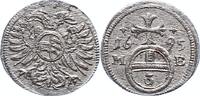 Haus Habsburg Gröschl zu 3 Pfennig 1 Leopold I. 1657-1705. -