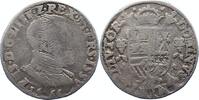 Belgien-Brabant 1/5 Taler Philipp II. 1555-1598. -