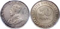 Straits Settlements Malaysia 1/2 Dollar / 50 Cent -
