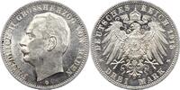 Baden 3 Mark Friedrich II. 1907-1918. -