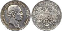 Sachsen 2 Mark Friedrich August III. 1904-1918. -