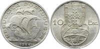 Portugal 10 Escudos Republik seit 1910. -